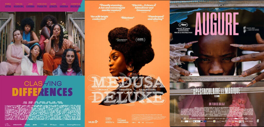 Clashing Differences, Medusa Deluxe, Augure Film Poster Collage