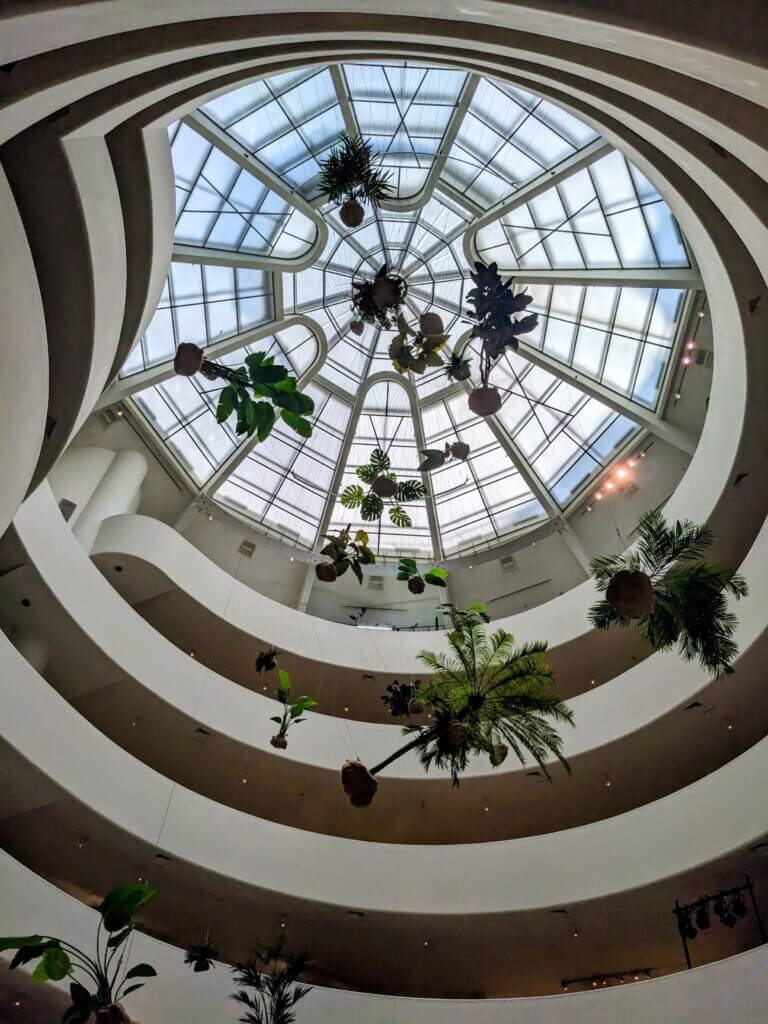 Art and architecture at Guggenheim Museum
