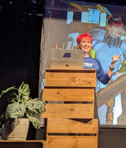 Jo Franchetti speaking at beyond Tellerrand Berlin 2025