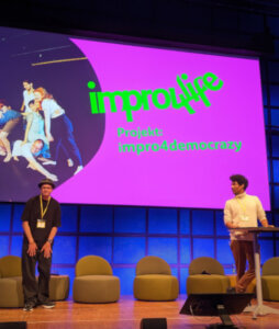 Malcolm Schmidt, Martin Ciesielski: impro4democrazy - impro4life! - FairDay 2024